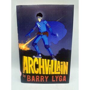 Archvillain Barry Lyga 2010 Hardcover 1st Edition Superheroes Pre-Owned